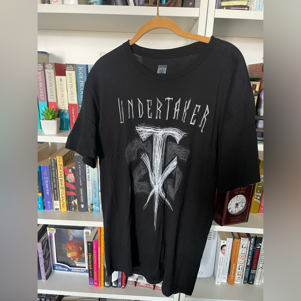 Wwe Undertaker Wrestling Black Graphic Tee